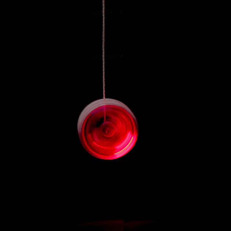 LED Trick YoYo Spiel mit Beleuchtung für Kinder / Erwachsene - Blau
