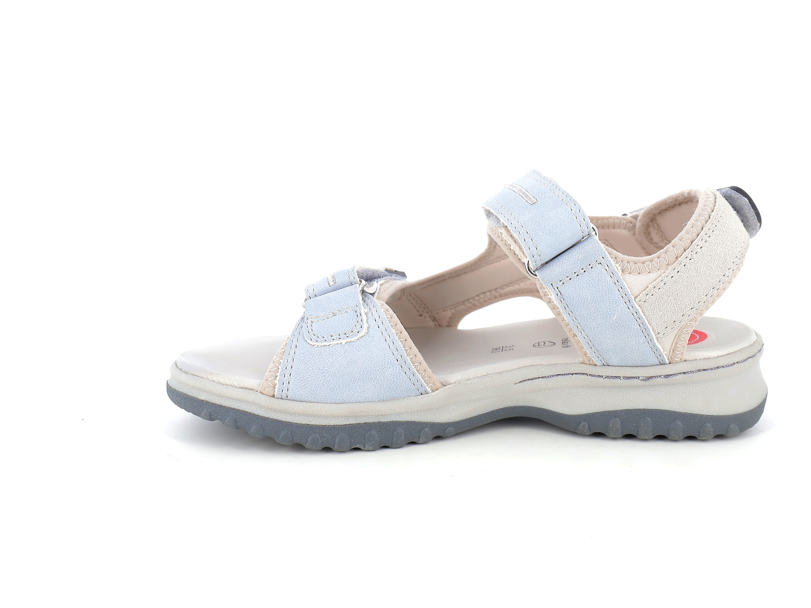 Jana  shoes-28766 Matières combinées Bleu Beige