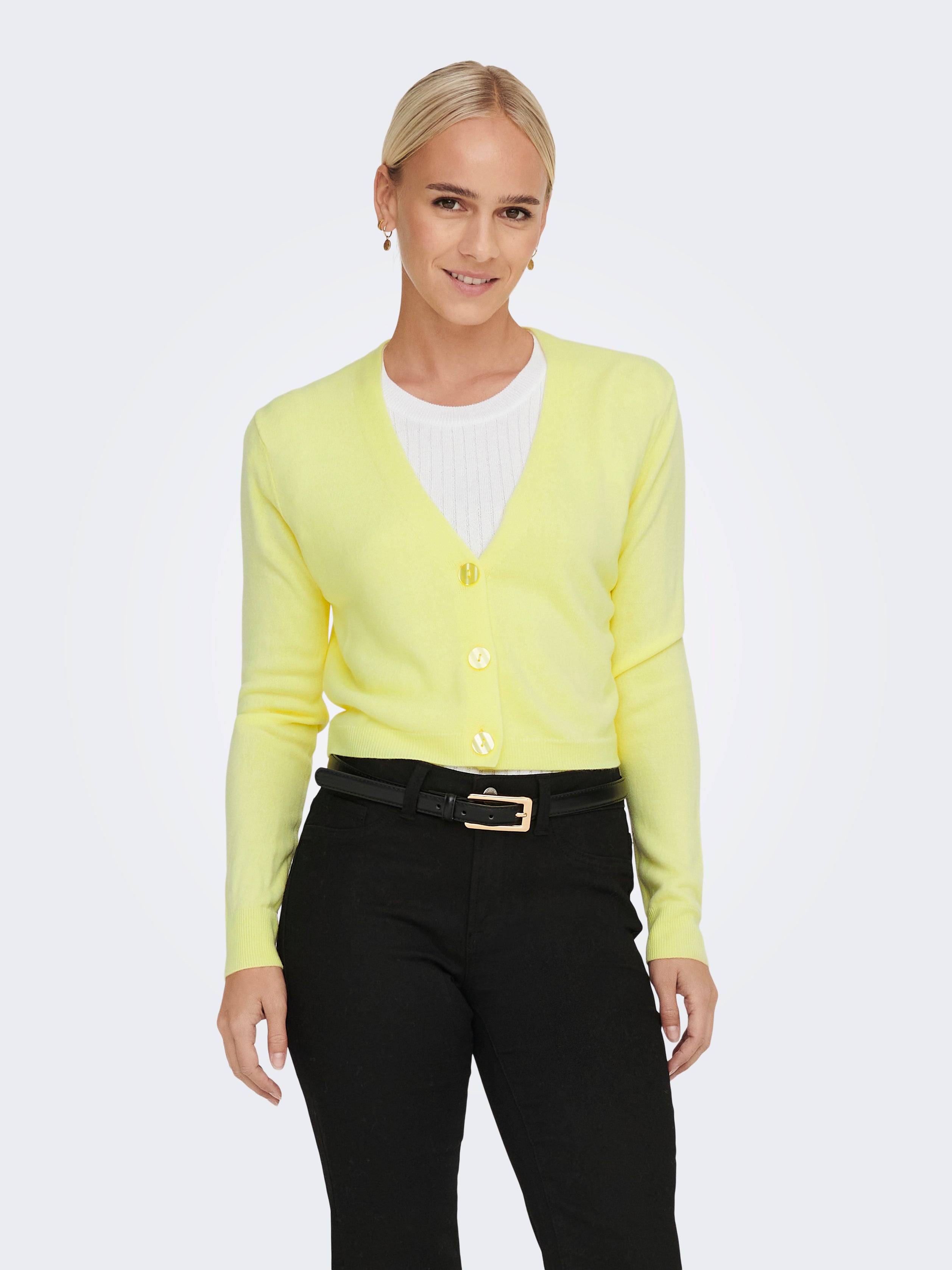 ONLSUNNY Strickjacke Sunny Lime