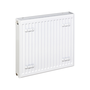 Sanivesk radiator Raya Plan Duo wit zij-aansluiting T22 60 x 60 cm