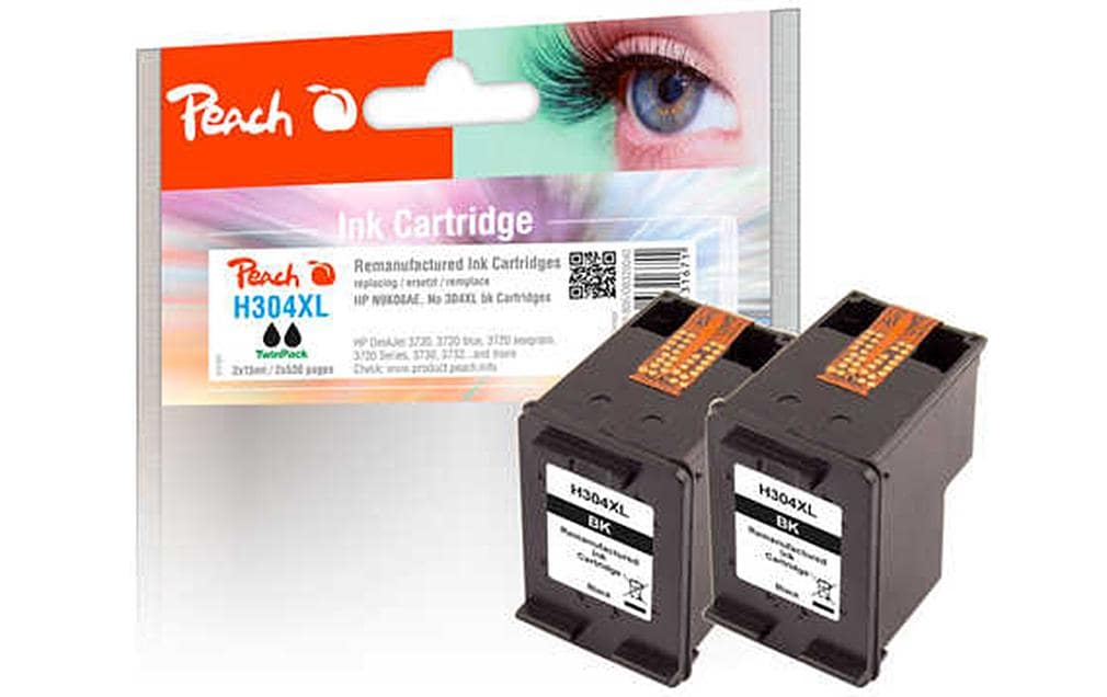 Tinte HP Nr. 304XL (N9K08AE) 2x BlackTintenset: 2x Black