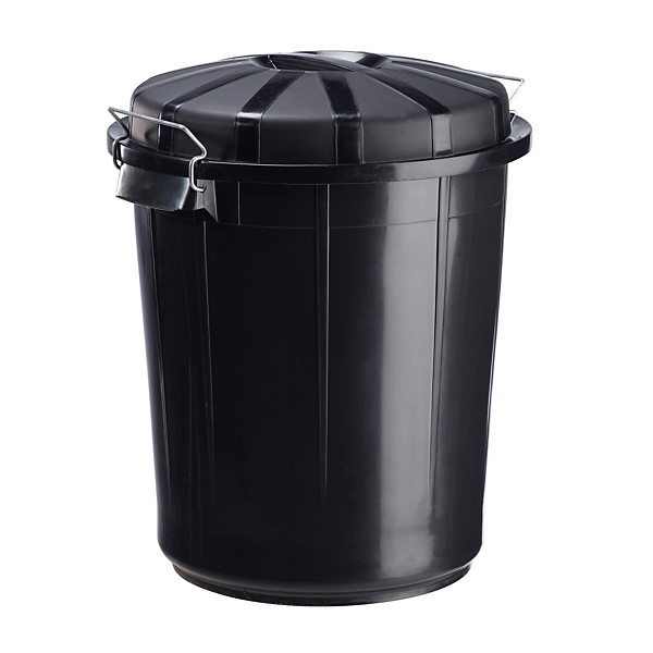 ROSSIGNOL Poubelle bazi 70l - noir