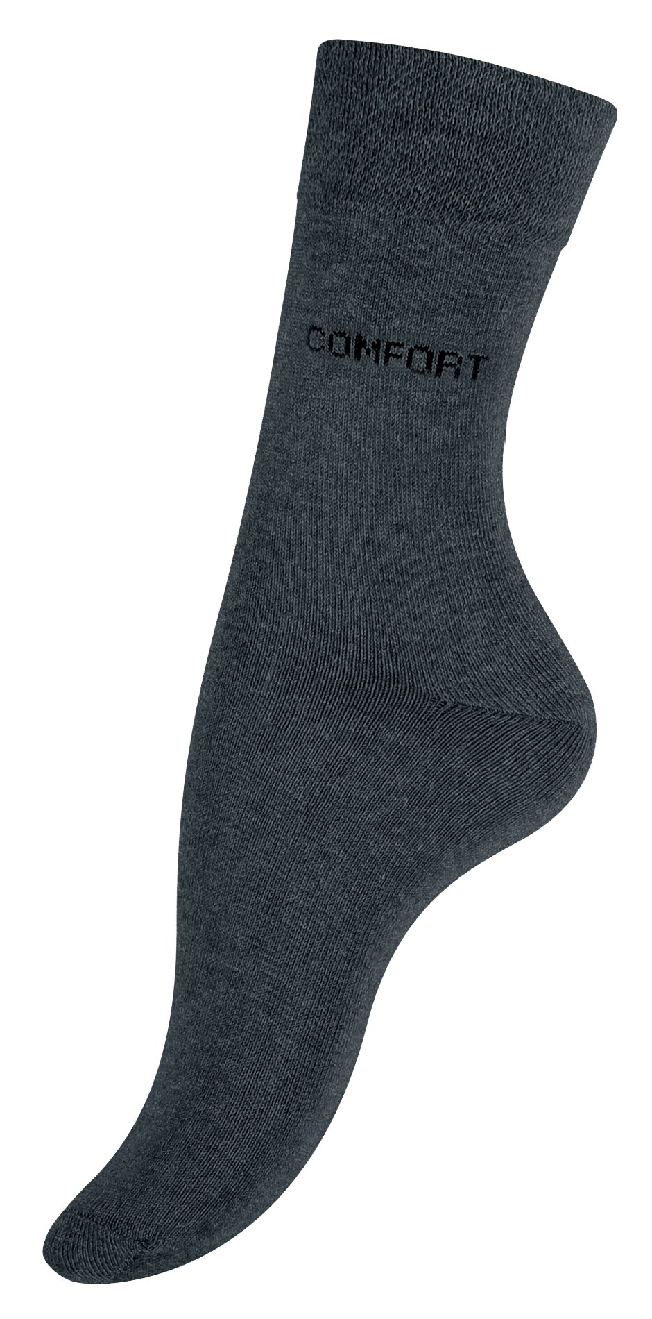 Cotton Prime® 10 Paar Damensocken ohne Gummibund