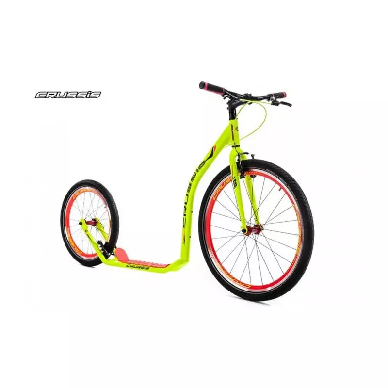Trottinette Footbike CRUSSIS Urban 4.4 neon green 26/20