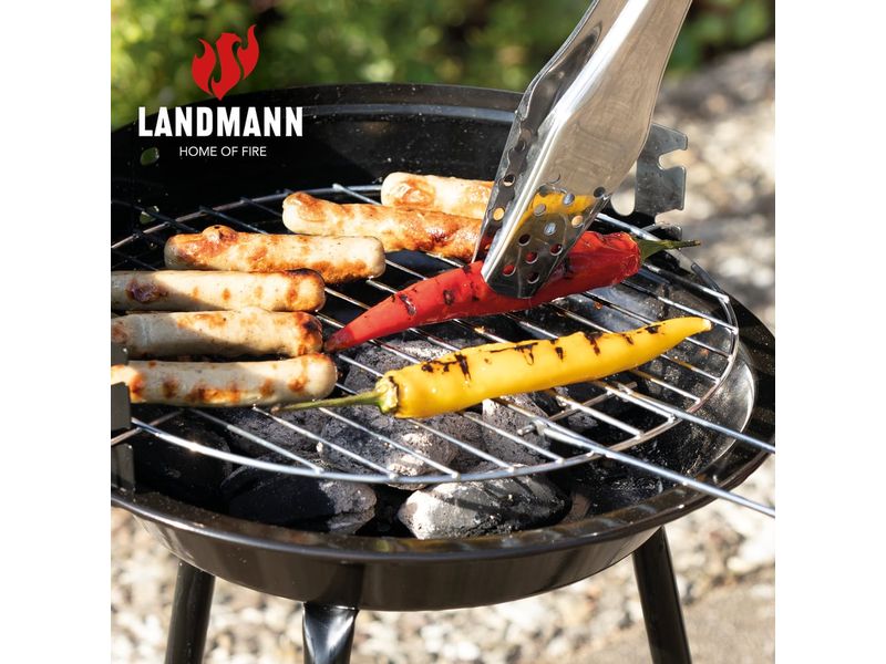 Landmann Holzkohlegrill - 30 cm Rundgrill