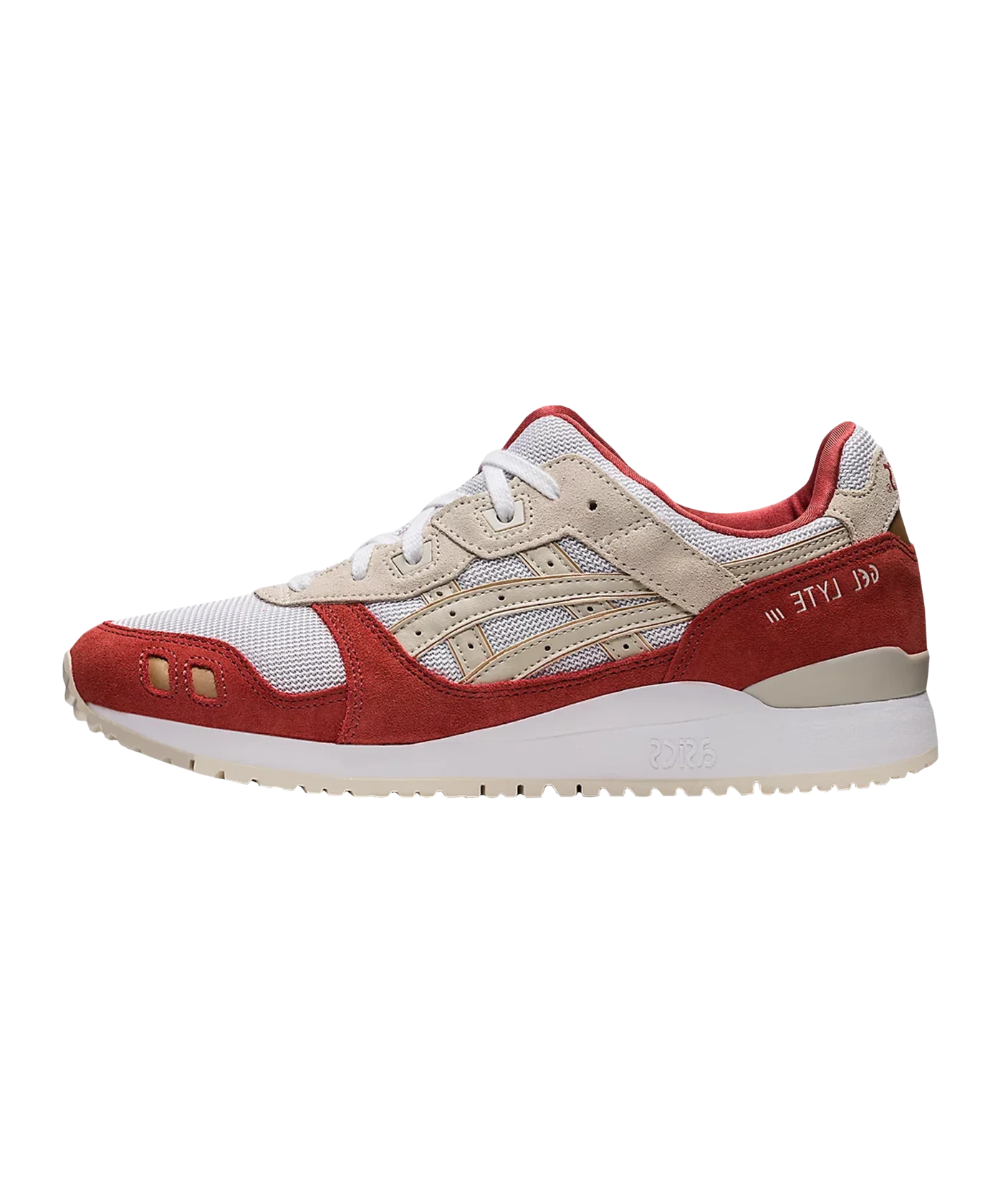 Asics Gel-Lyte III OG Grau Beige Rot