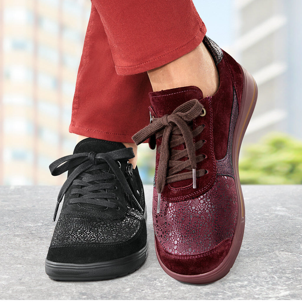 DAMEN - Schnürschuh ERNA schwarz