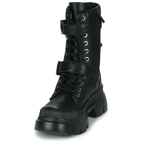 Karl Lagerfeld - TREKKA MAX Hi Buckle Boot Negro