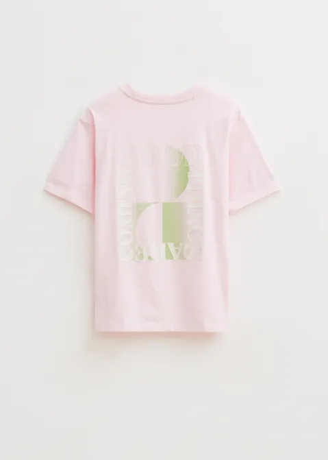 T-shirt met print good things roze (ROS.L)