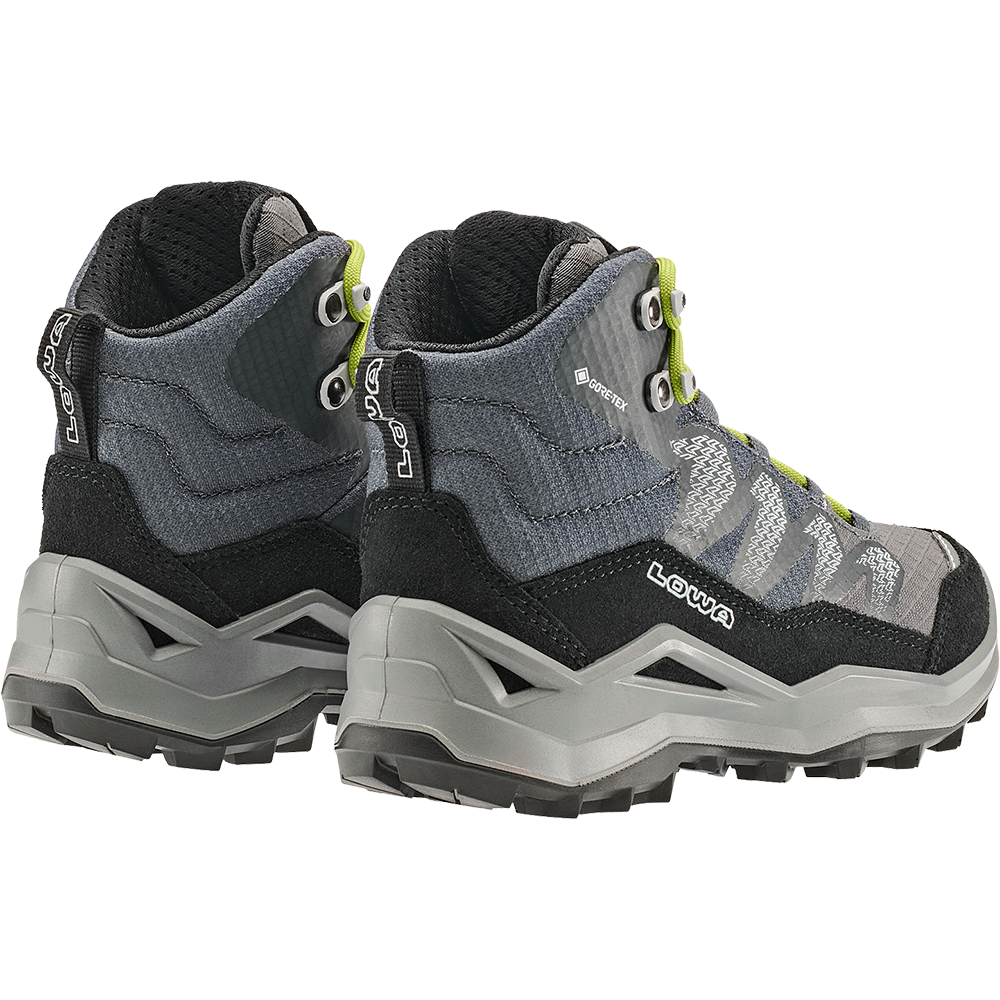 LOWA Maddox Pro GORE-TEX® MID JR Wanderschuhe Kinder schwarz