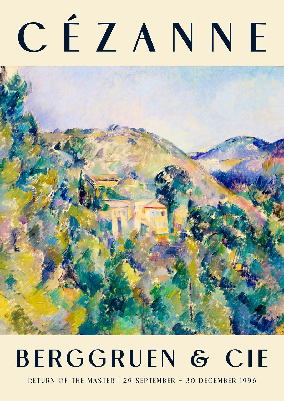 Domaine Saint-Joseph Kunstausstellung von Paul Cézanne
