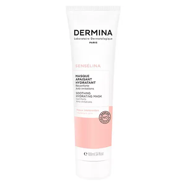 Máscara Hidratante Suavizante Dermina Sensélina 100ml