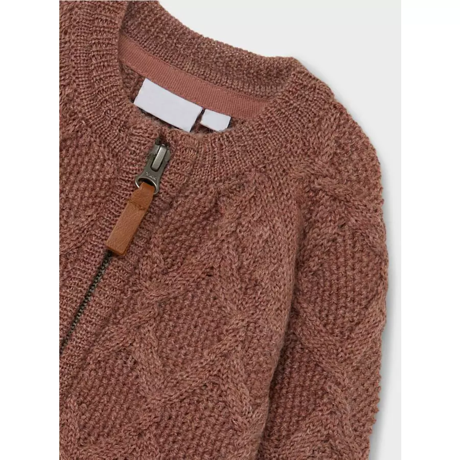 name it Woll-Overall Nbfwrilla Cognac