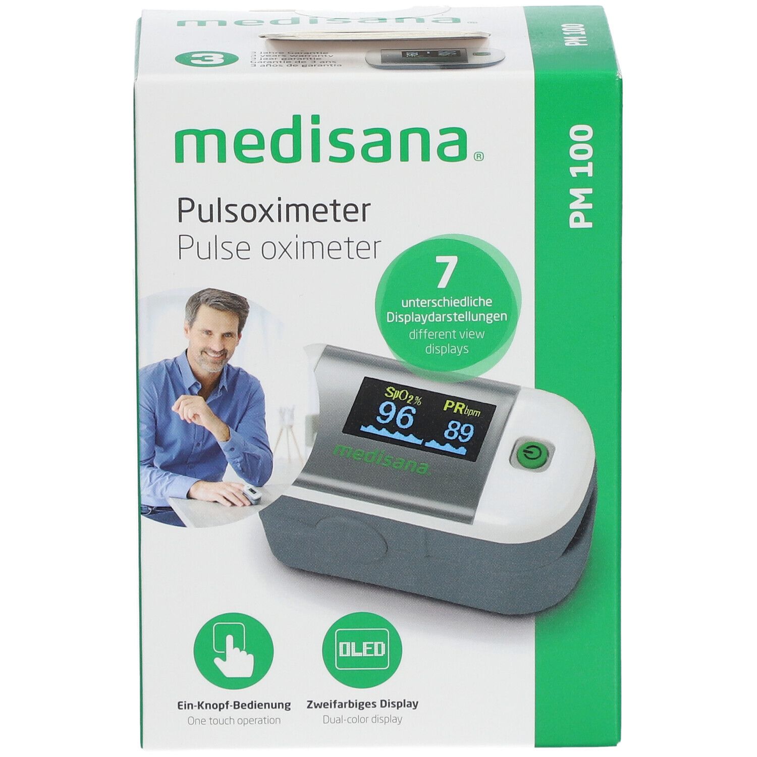 medisana PM 100 Pulsoximeter