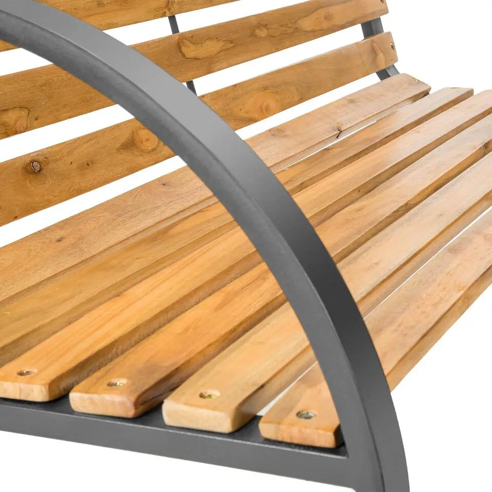 tectake - Tuinbank - 123x 64x 82 cm - Hout