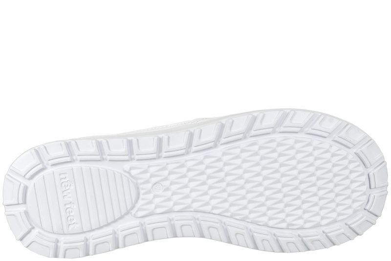NEW FEET SKO I HVIDT SKIND