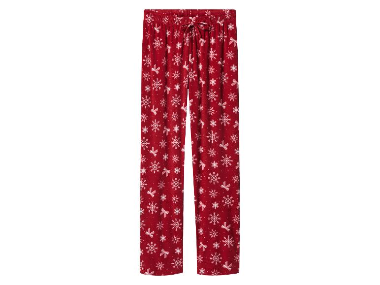 Velours dames kerstpyjama