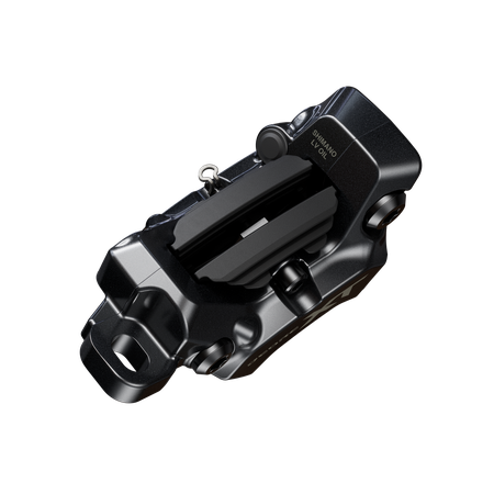 XT M8220 4-Kolben-Scheibenbrems-Set  schwarz  vorne