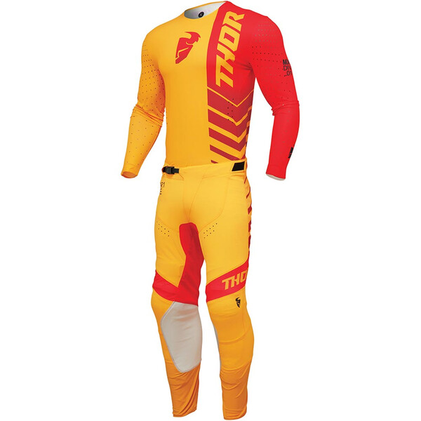 Thor Motocross - Pantalon Prime Analog Jaune / Rouge