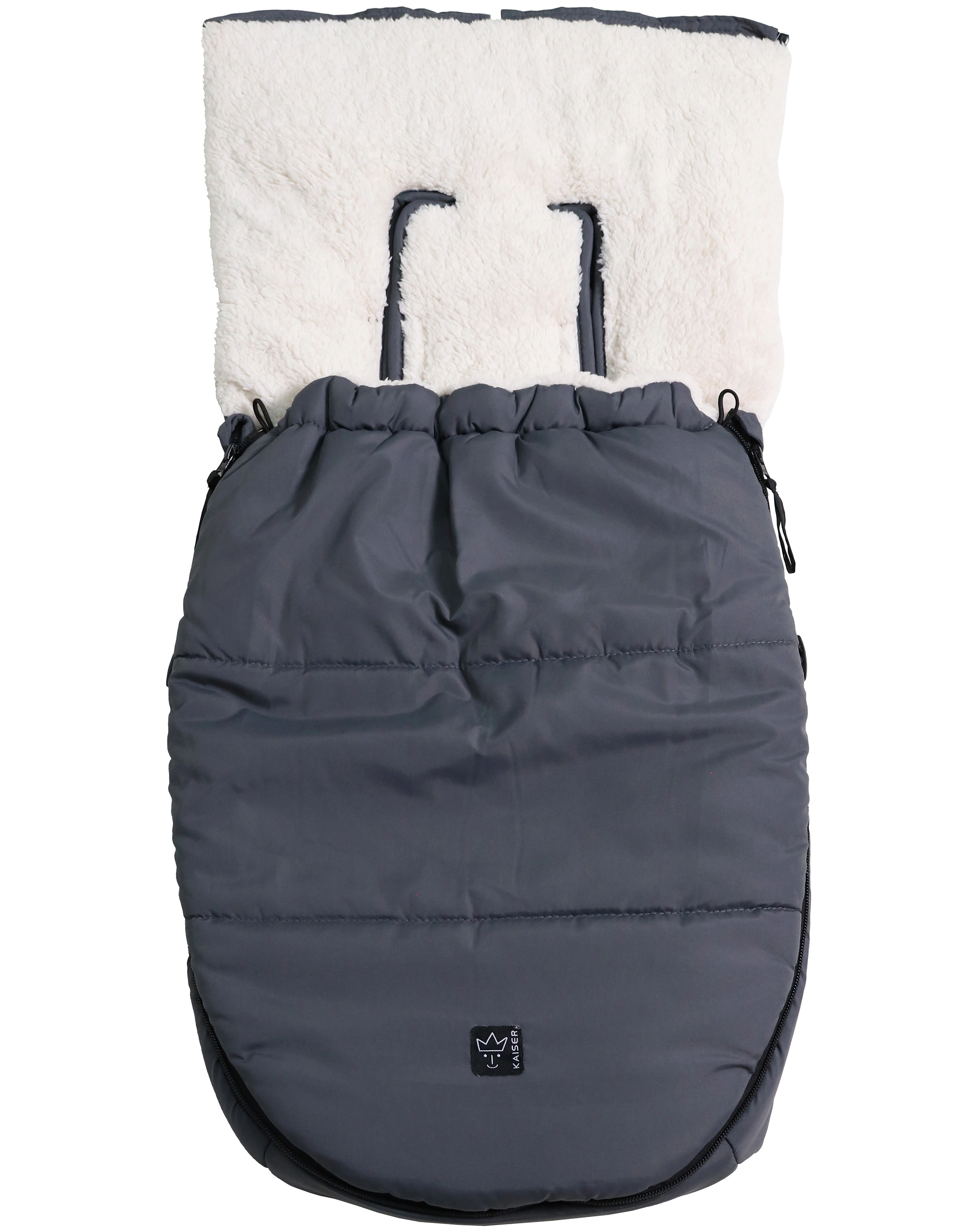 Babyschalen-Fußsack HOODY 2.0 in anthracite
