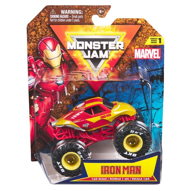 Monster Jam - Monster Truck im Marvel Design - 1 Stück