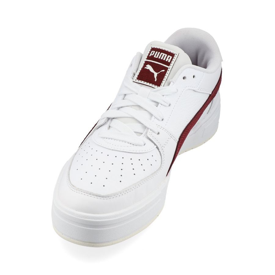 PUMA Chaussures CA Pro Suede - Blanc/Rouge