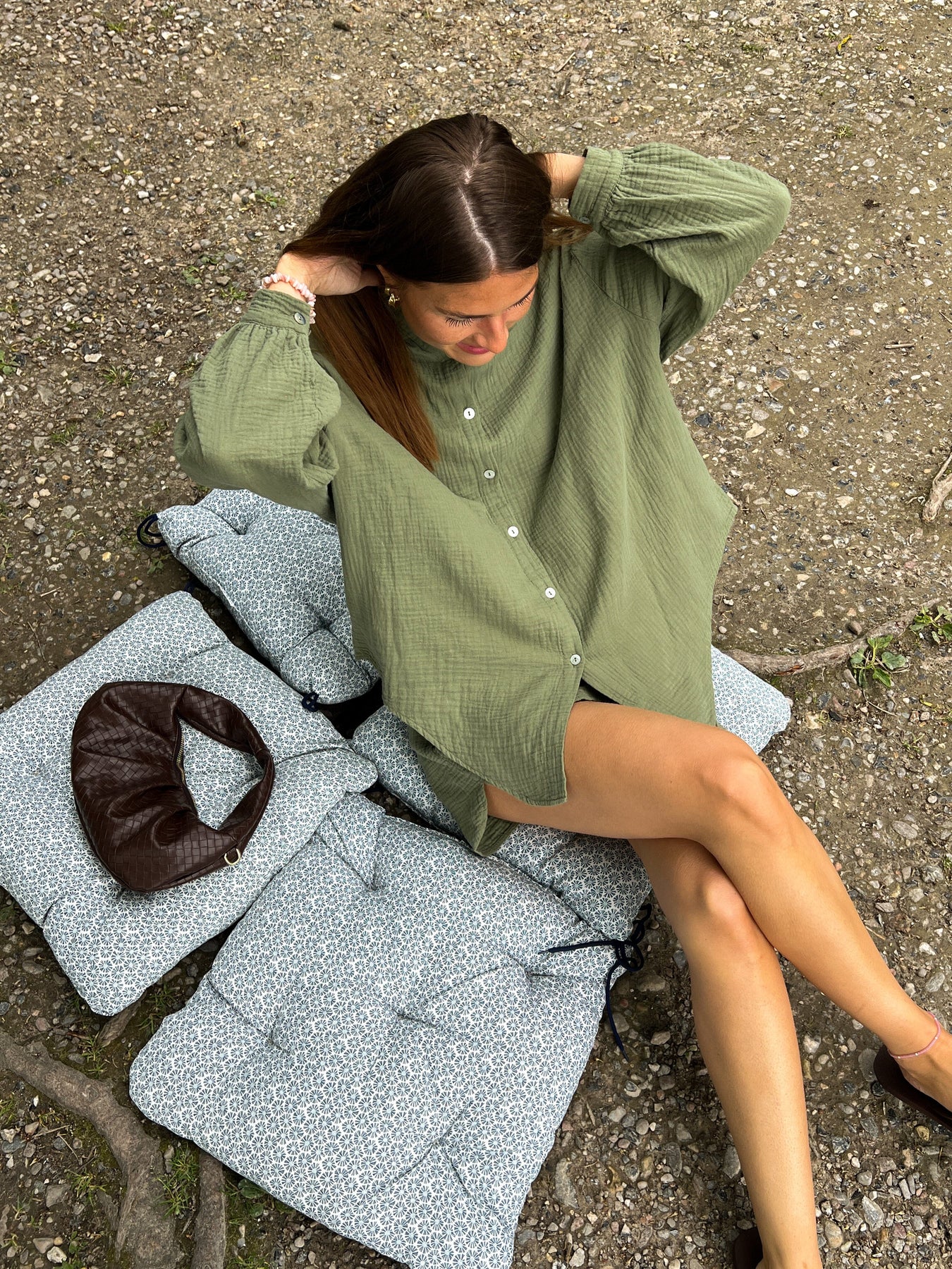 Noella Suri Shirt 984 leaf green