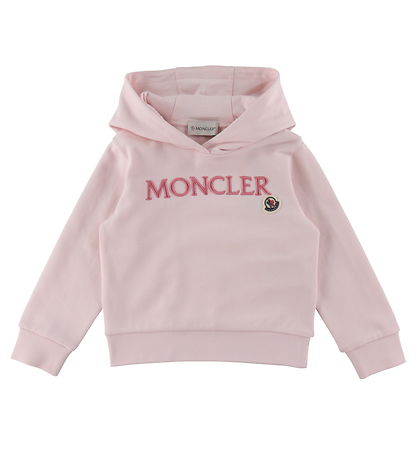 Moncler H?ttetr?je - Rosa m. Broderi