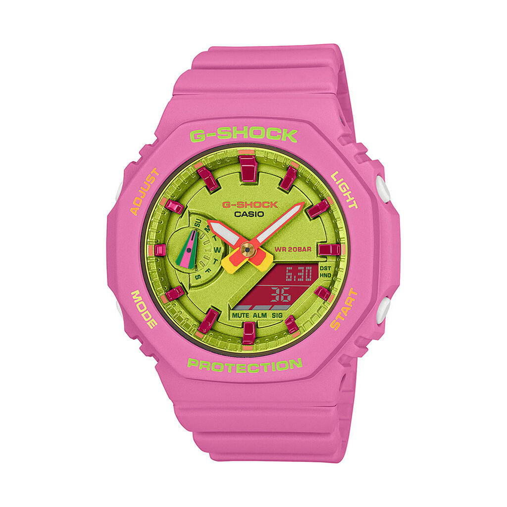 Montre Casio G-shock Gma-s2100bs Vert