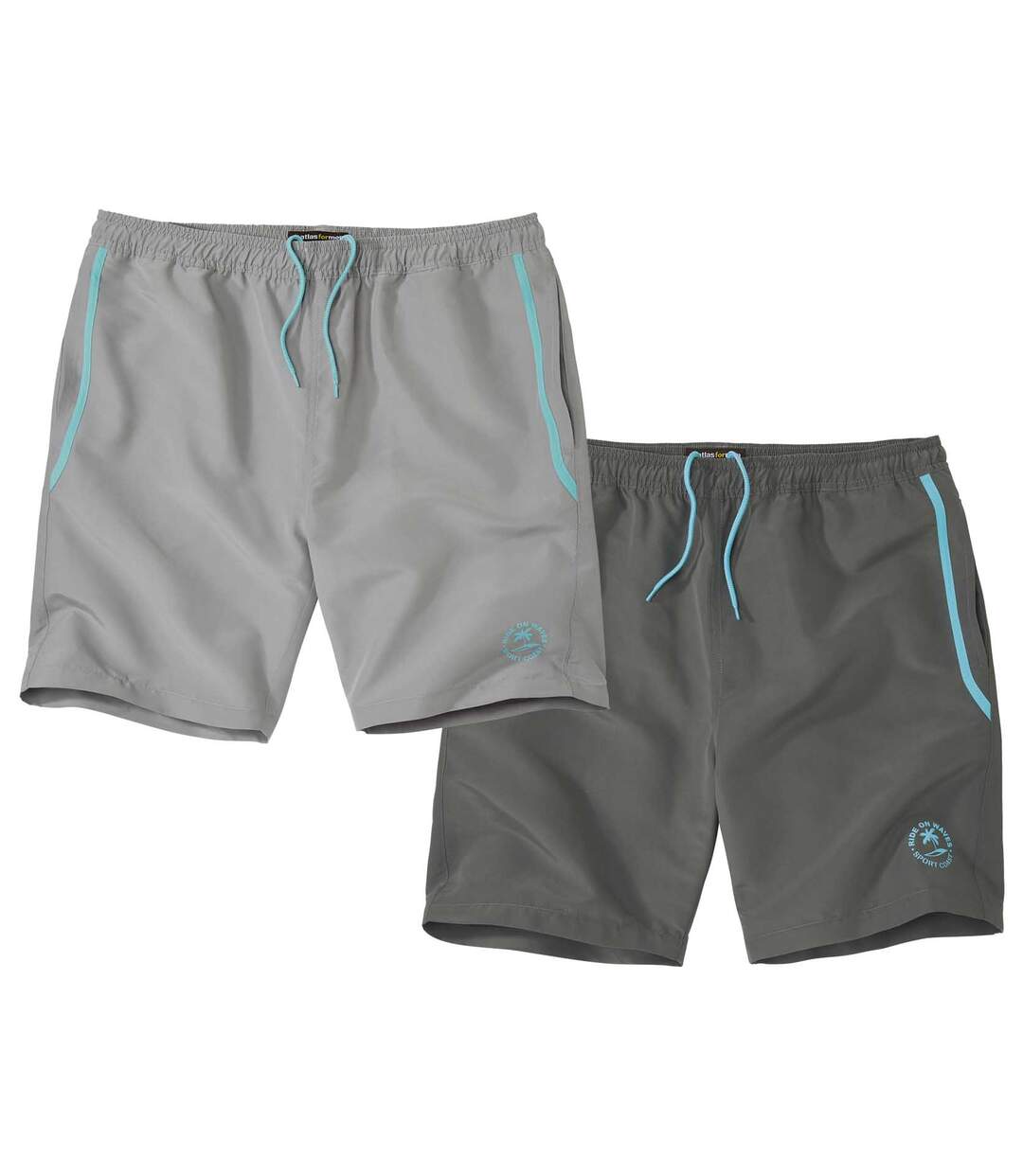 Lot de 2 Shorts Microfibre Sporting