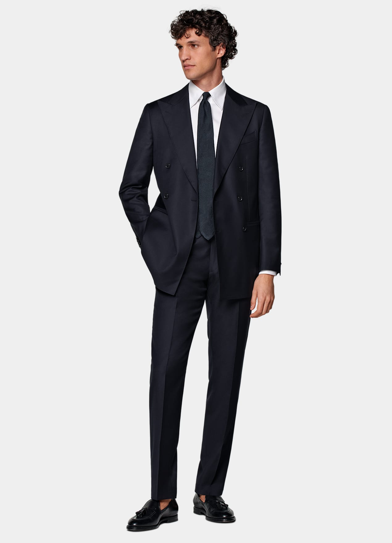 Blazer Havana coupe Tailored bleu marine