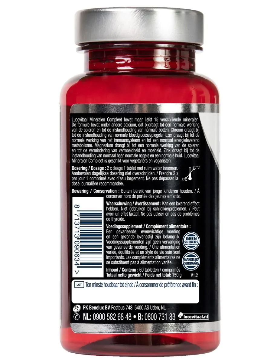 Mineralen Compleet 60 tabletten