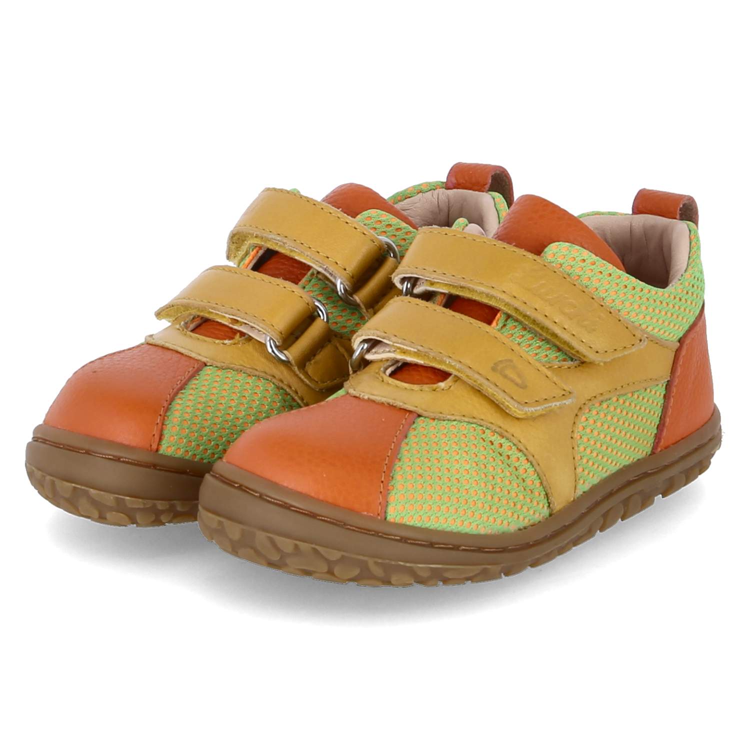 Lurchi Klettschuhe NEVIO BAREFOOT - giallo