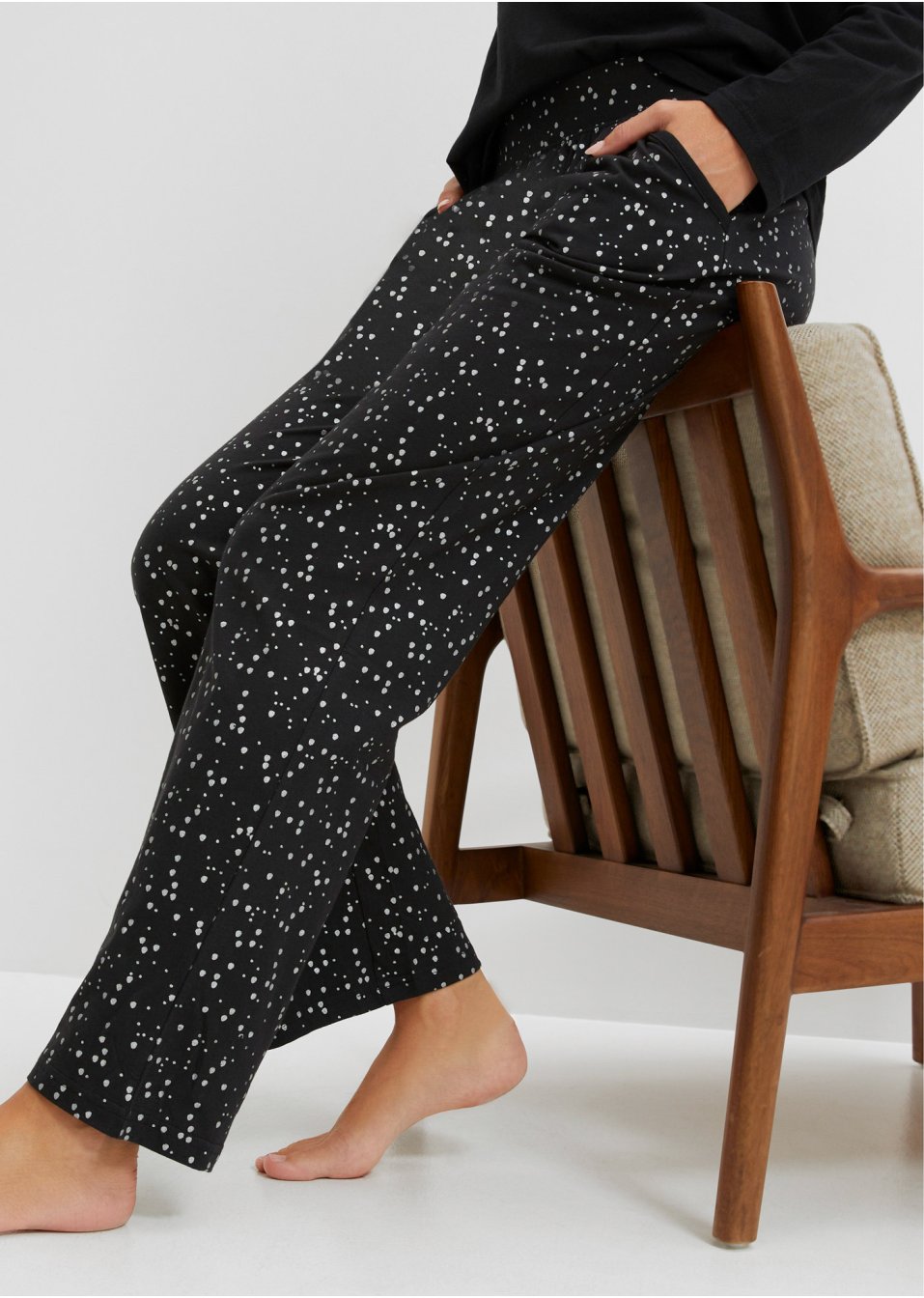 Pyjama avec imprimé scintillant