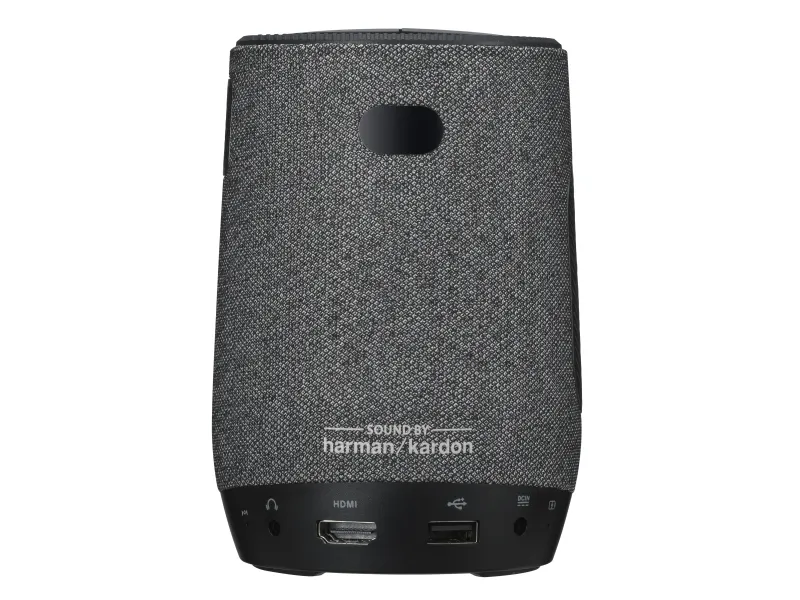 ASUS ZenBeam Latte L1 - DLP-projektor - LED - 300 lumen - 1280 x 720 - 16:9 - 720p - kort kast fikseret objektiv - Wi-Fi / Bluetooth - grå, sort