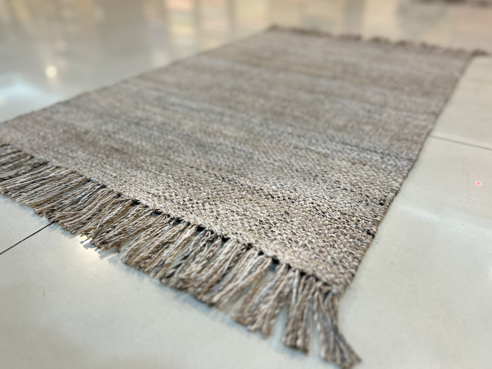 Mini-Rug 'Harima', beige, B 90 cm, L 60 cm von fischer's lagerhaus