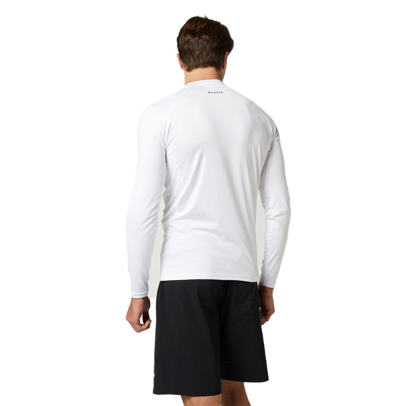 Lycra mystic manches longues star blanc