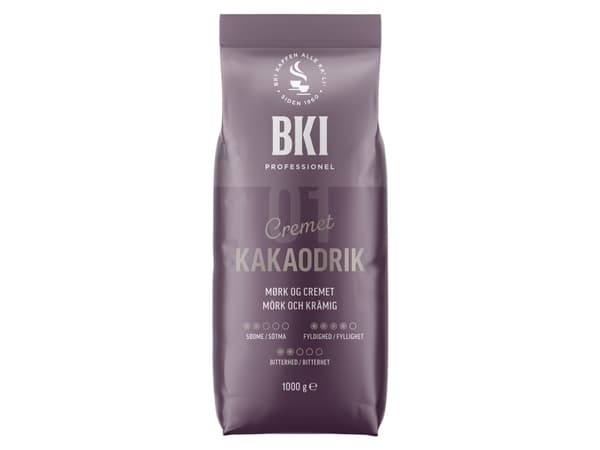 BKI Kakaodrik mørk og cremet - (10 stk.)
