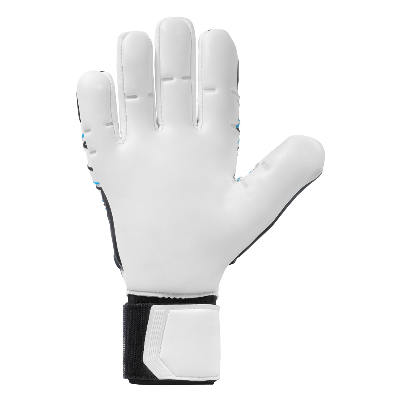 Uhlsport Absolutgrip Tight HN Keepershandschoenen Wit Zwart Blauw