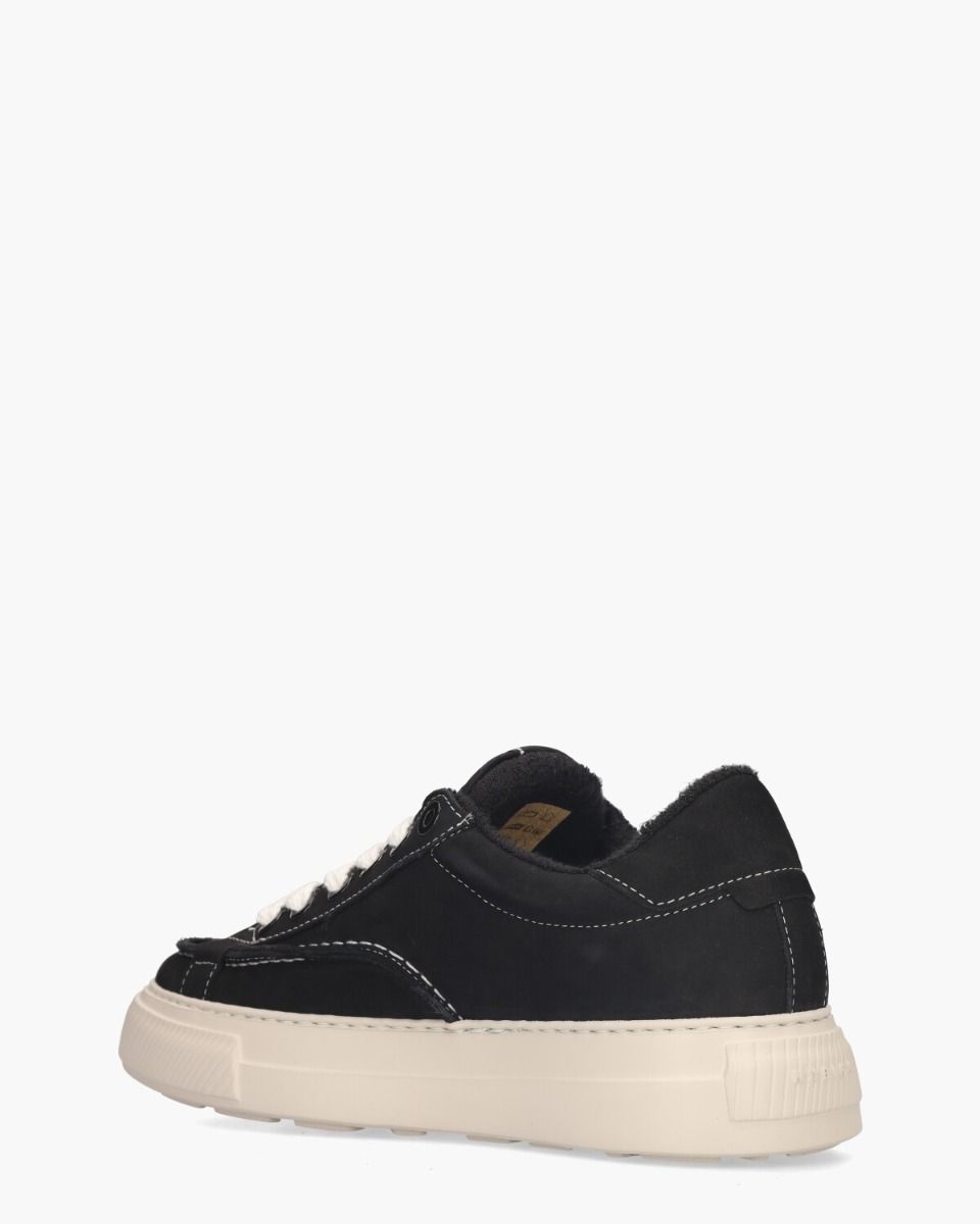 Nubikk Caldera Tora Zwart/Wit Damessneakers