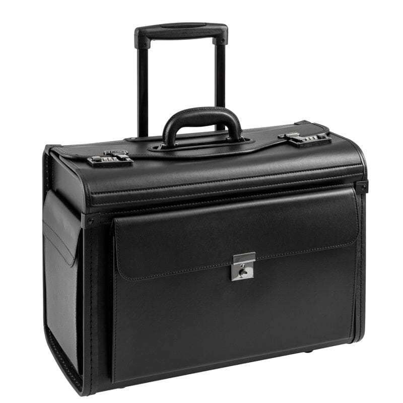 D & N Business Pilotenkoffer op wielen 17,3