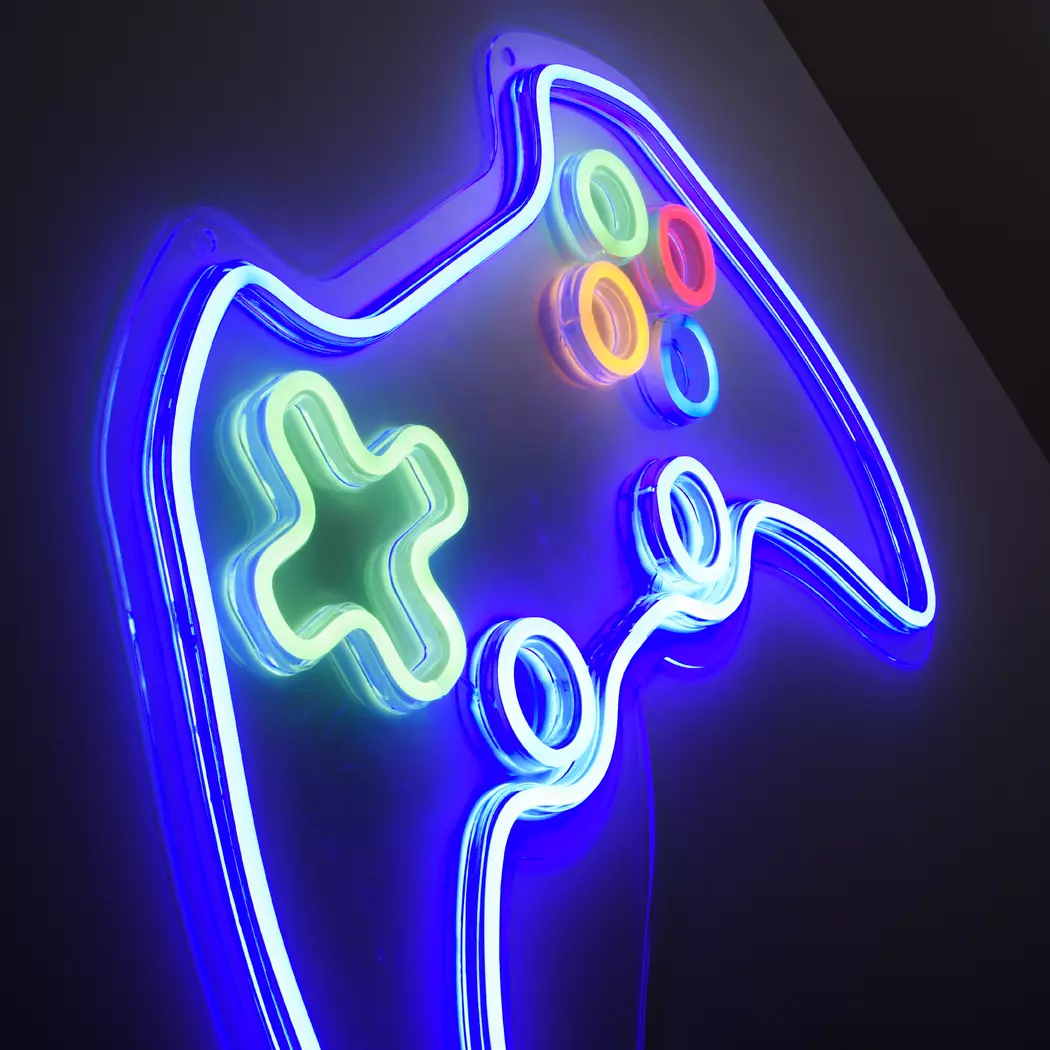 LED-Wandleuchte Gamer