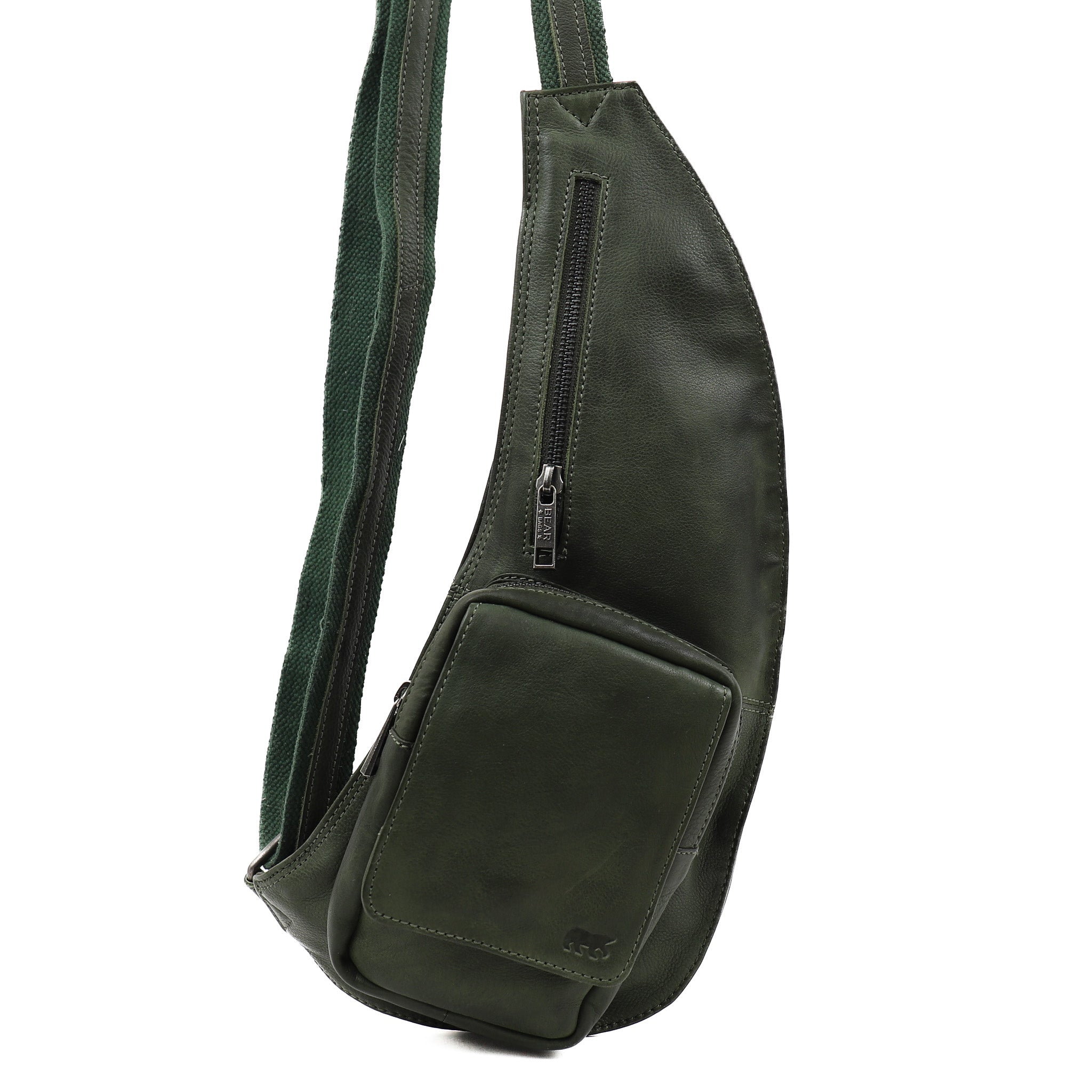 Crossbody tas 'Ranee' groen Groen