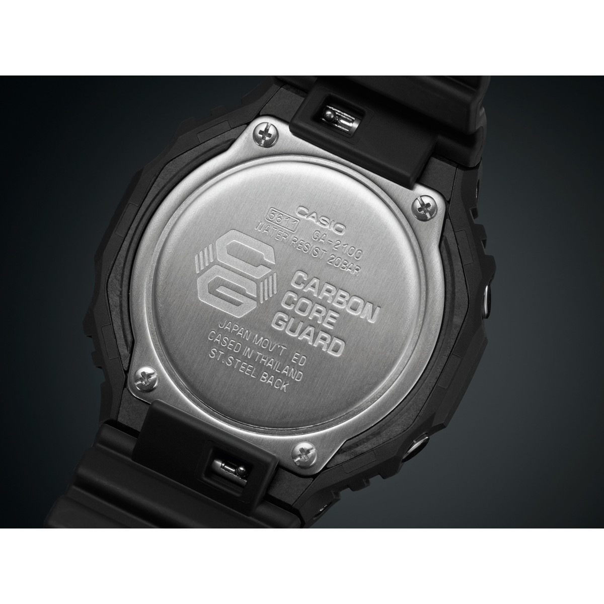 Montre G-Shock homme résine noire