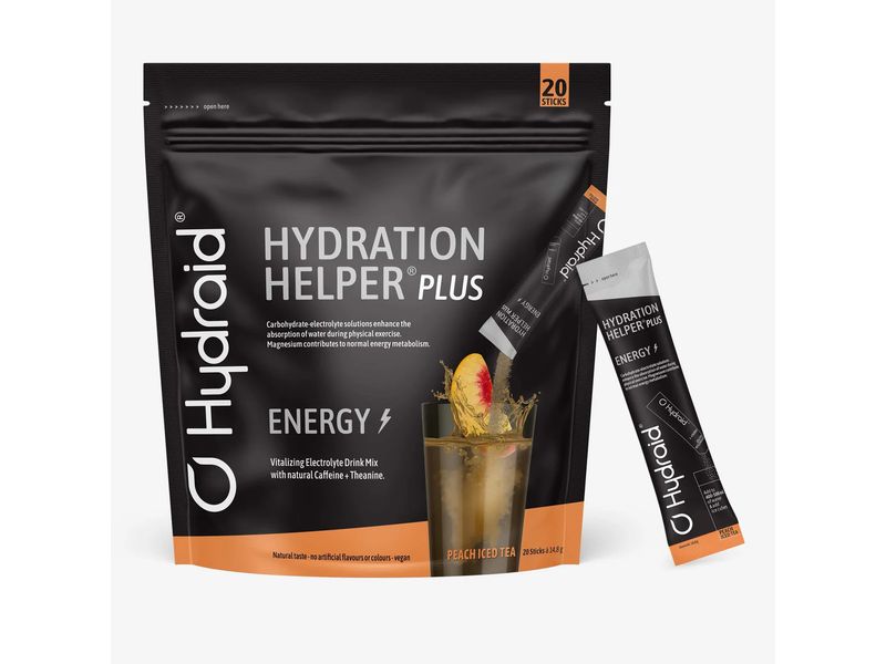 Hydraid Pulver Electrolyt Sportgetränk PLUS Pfirsich 14.8 g Hydratationshelfer