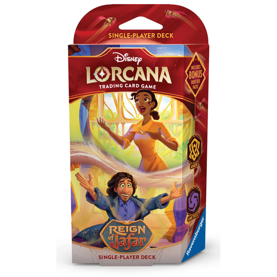 Disney Lorcana TCG Reign of Jafar starter deck Tiana & Bruno