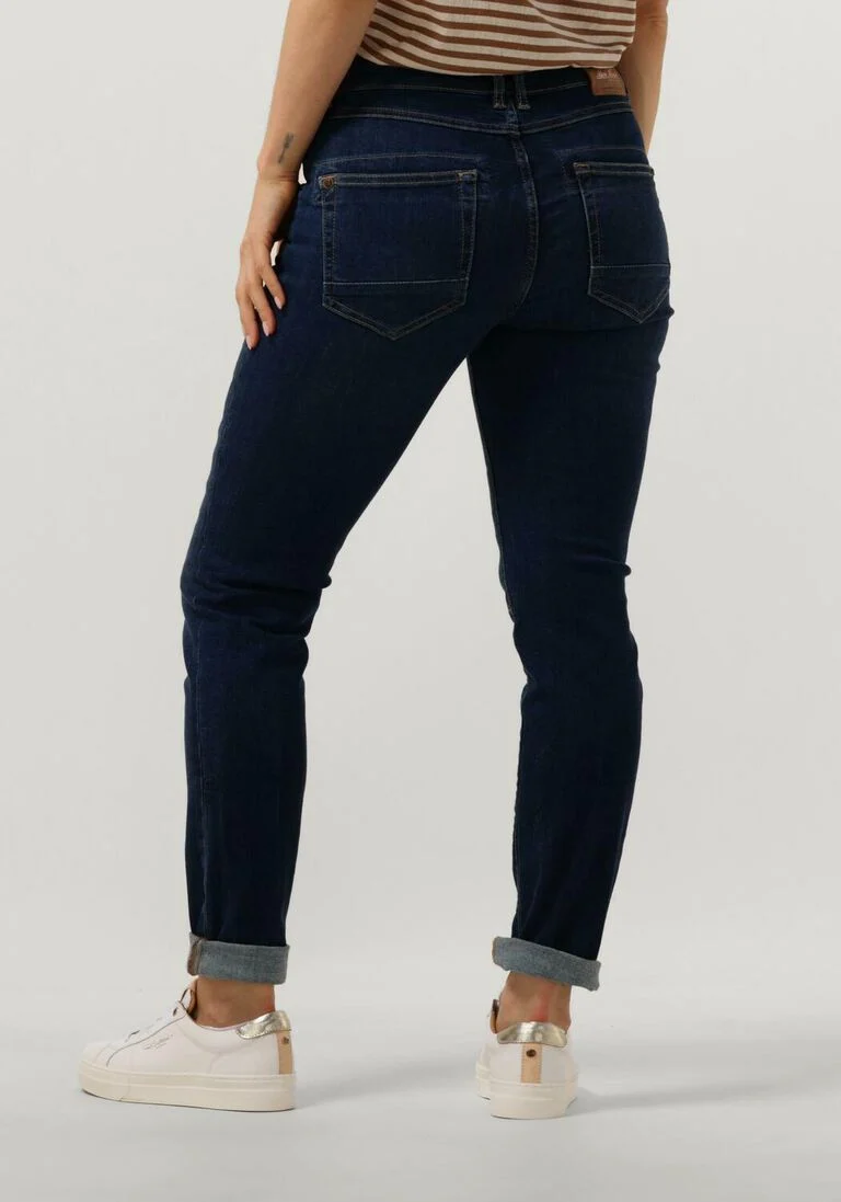 MOS MOSH blauwe mos mosh slim fit jeans naomi shade blue jeans