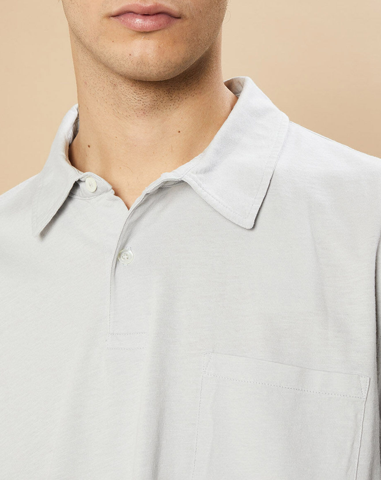 Hartford Polo piqué stone