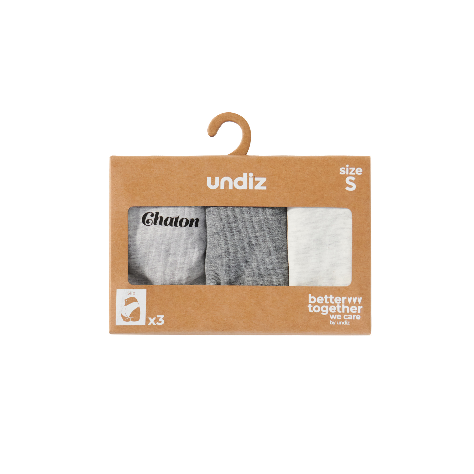 Lot de 3 culottes en coton