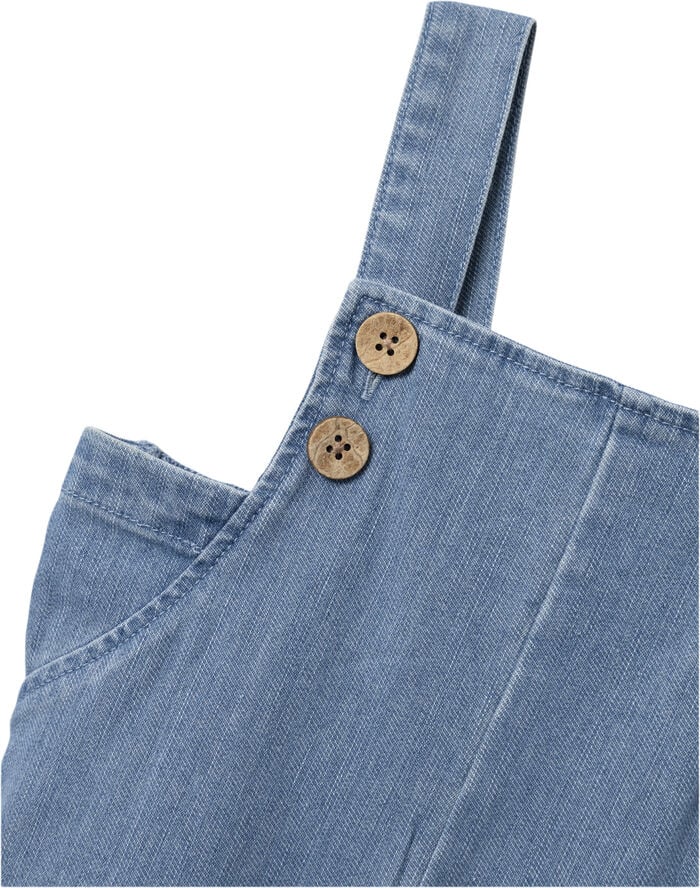 Lil' Atelier NMFOKAJA LOOSE DNM OVERALL 4360-LS Blå
